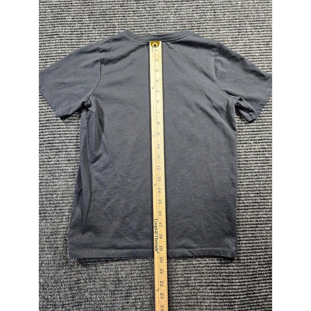 Nike Dri Fit Athletic T Shirt Boys Small Black Short Sleeve Crewneck Pullover - Picture 11 of 15